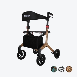 ROLLATOR RIO LEOPARD QUNN